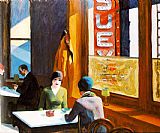 Edward Hopper Famous Paintings - Chop Suey
